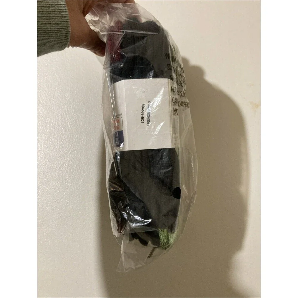 FRUIT OF THE LOOM SIZE 3-9 Boys Socks No Show Cushioned 10 Pair Black F
